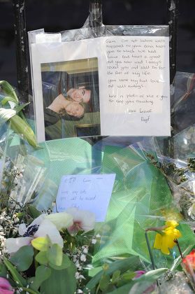 Tributes for murder victim Gemma McCluskie, London, Britain - 12 Mar 2012