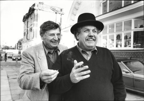 Actor's James Ellis And Colin Welland (right)