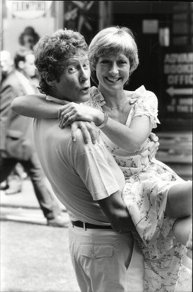 Actor Michael Crawford And Actress Lisa Westcott Who Appear In Barnum In West End