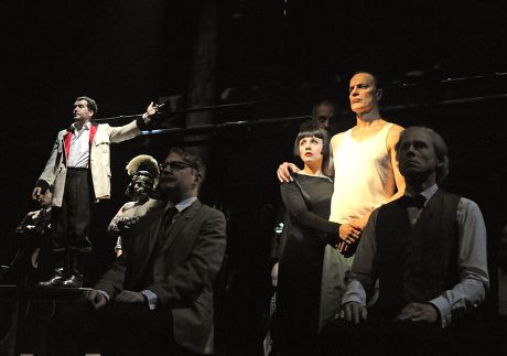 'The Master and Margarita' performance by Theatre de Complicite, Barbican Theatre, London, Britain - 16 Mar 2012