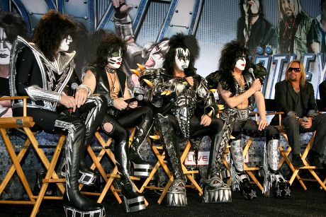 Kiss Tommy Thayer Eric Singer Gene Editorial Stock Photo - Stock Image ...