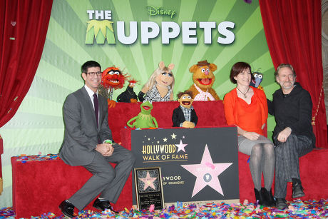 The Muppets honored with star on The Hollywood Walk Of Fame, Los Angeles, America - 20 Mar 2012