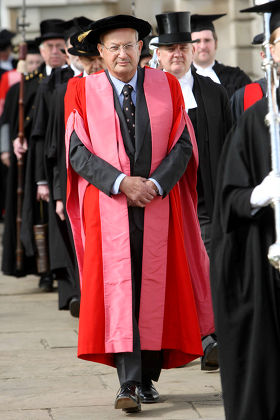 Lord Sainsbury is Installed as the New Chancellor of Cambridge University, Cambridge, Britain - 21 Mar 2012