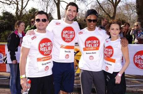 Sport Relief Mile, London, Britain - 25 Mar 2012