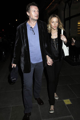 Liam Neeson and Freya St Johnston