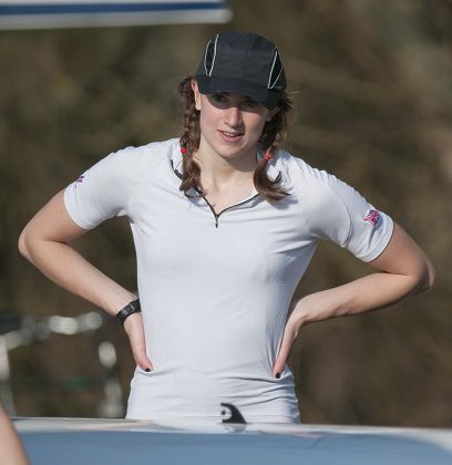 Natalie Redgrave The Daughter Of Sir Steven The Multi Olympic Rower. She Has Been Named To Row In The Womens Oxford Vs Cambridge Boat Race Held A Day After The Mens At Henley On Thames 27th March 2011. Training At The Upper Thames Rowing Club Henley