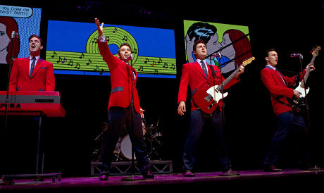 'Jersey Boys' musical in Auckland, New Zealand - 12 Apr 2012