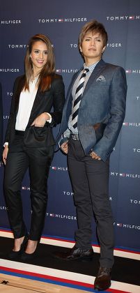 Jessica Alba at the opening of the Tommy Hilfiger Flagship Store in Tokyo, Japan - 16 Apr 2012