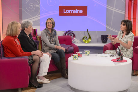 'Lorraine Live' TV Programme, London, Britain - 17 Apr 2012