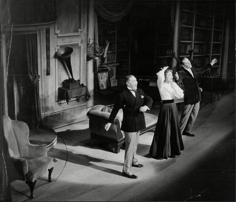 Theatrical Musical My Fair Lady Rehearsal At Dury Lane Theatre Starring Rex Harrison Julie Andrews And Robert Coote