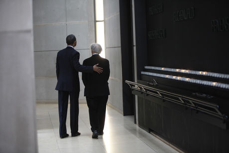 President Barack Obama visit to the Holocaust Memorial Museum, Washington D.C., America - 23 Apr 2012