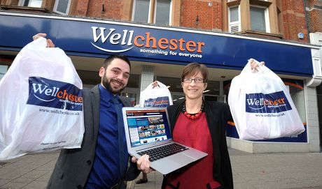 Wellchester, a former Woolworths store launches its products online, Dorset, Britain - 24 Apr 2012