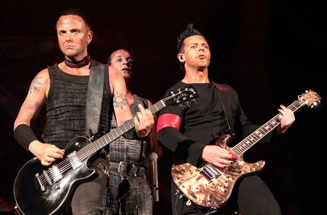 Rammstein on their Made in Germany World Tour at the Wells Fargo Center in Philadelphia, America - 26 Apr 2012