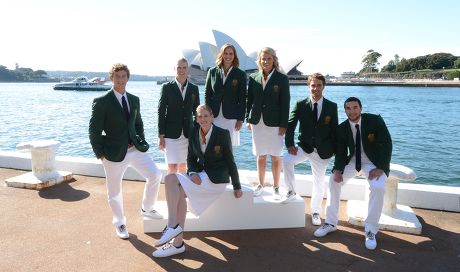 Australian Athletes Unveil Uniforms For The London 2012 Olympic Games 