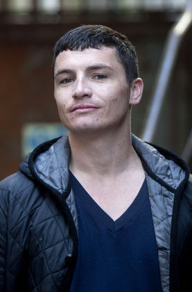 Jody Latham out and about, Glasgow, Scotland - 03 May 2012