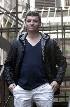 Jody Latham out and about, Glasgow, Scotland - 03 May 2012