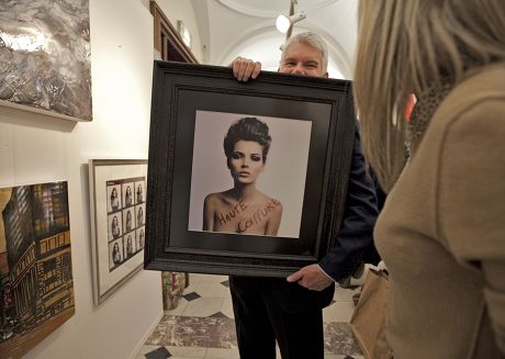 Kate Moss by Tony Briggs in the red gallery section