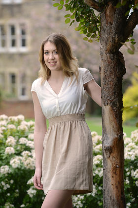 20-year-old author Samantha Shannon who is being hailed as the new JK Rowling, Oxford, Britain - 04 May 2012