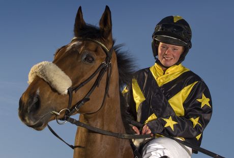 Jockey Jess Westwood at home in Exford, Somerset, Britain - 07 Mar 2012