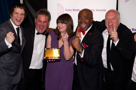 Sony Radio Academy Awards, Grosvenor Hotel, London, Britain - 14 May 2012