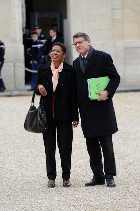 First cabinet meeting of the new French government at the Elysee Palace, Paris, France - 17 May 2012