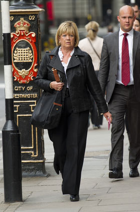 Lady Justice Hallett Arriving At The July 7 Inquest At The High Court In London. Picture David Parker 06.05.11 7/7 Inquest