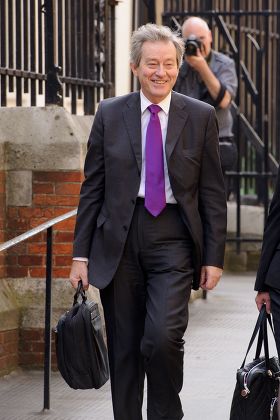 Inquiry into press regulation and phone hacking, conducted by Lord Justice Leveson, Royal Courts of Justice, London, Britain - 23 May 2012