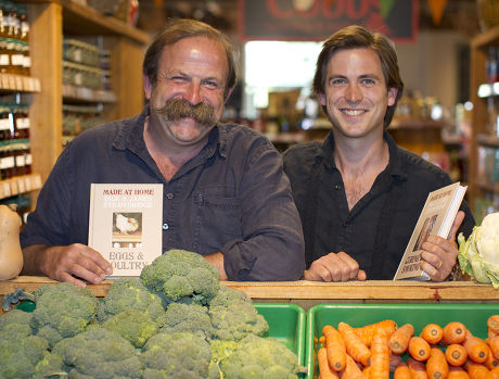 Dick and James Strawbridge 'Made at Home' book signing at the Cobbs Farm Shop, Hungerford, Britain - 24 May 2012