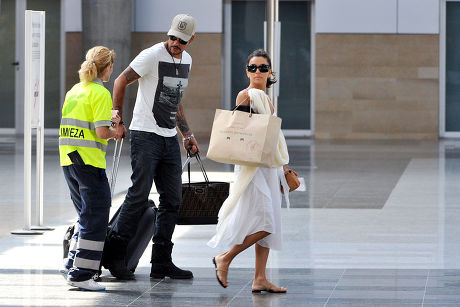 Eva Longoria and Eduardo Cruz leaving Marbella, Spain - 24 May 2012
