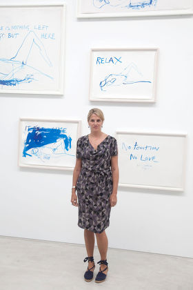 Tracy Emin's 'She Lay Down Deep Beneath the Sea' exhibition at Turner Contemporary, Margate, Britain - 25 May 2012