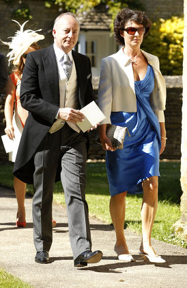 Naomi Gummer and Henry Allsop wedding at Chadlington parish church, Oxfordshire, Britain - 26 May 2012