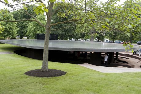 Serpentine Gallery Pavilion 2012, designed by Herzog & De Meuron and Ai Weiwei, London, Britain - 31 May 2012