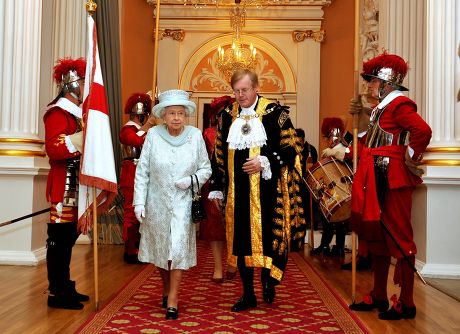 The Queen's Diamond Jubilee, Reception at Mansion House, London, Britain - 05 Jun 2012