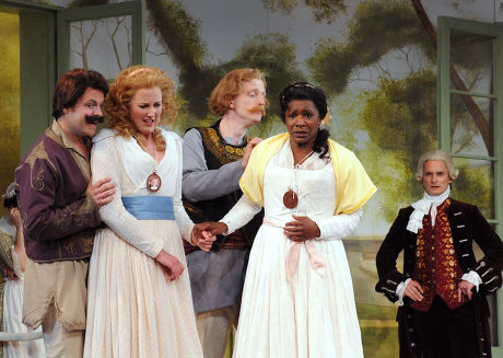 'Cosi Fan Tutte' performed by Holland Park Opera at the Holland Park Theatre, London, Britain - 06 Jun 2012