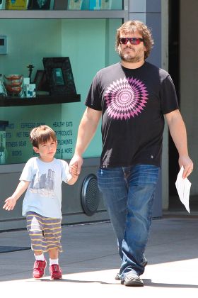 Jack Black Out and About in Los Angeles, America - 17 Jun 2012
