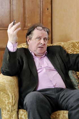James Naughtie with Tasmin Little at her home in Ealing, London, Britain - 17 Feb 2012