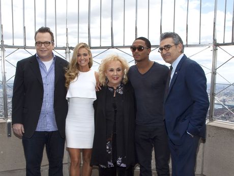 The Cast of 'Tyler Perry's Madea's Witness Protection' visit the Empire State Building, New York, America - 26 Jun 2012