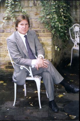 Alan Price On Terrace Of The Halcyon Hotel In Holland Park London
