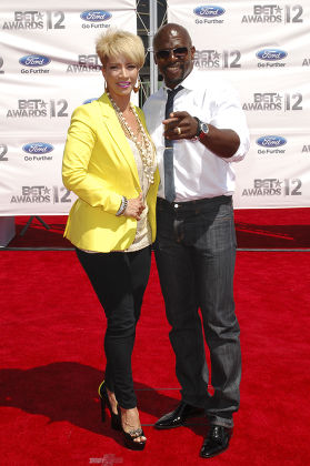 Terry Crews Wife Rebecca Crews Editorial Stock Photo - Stock Image