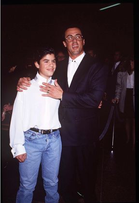 Sylvester Stallone His Son Sage Editorial Stock Photo - Stock Image