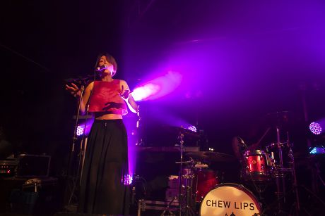 Chew Lips perform at the Hoxton Bar & Kitchen, London, Britain - 03 Jul 2012