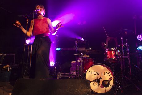 Chew Lips perform at the Hoxton Bar & Kitchen, London, Britain - 03 Jul 2012