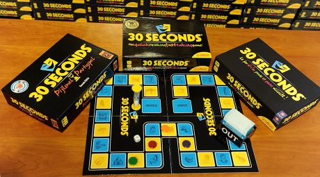 South African Boardgame 30 Seconds Invented Editorial Stock Photo ...