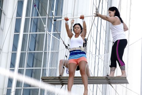 Jerseylicious castmates take trapeze lesson, Atlantic City, New Jersey, America - 06 Jul 2012