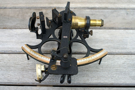Sextant Navigation Instrument Primary Used Determine Editorial Stock ...