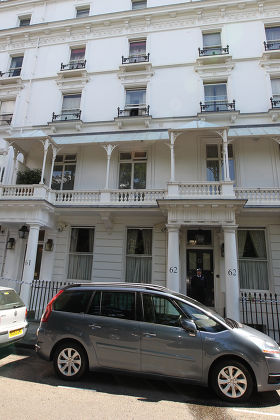 Home of Hans Kristian Rausing and wife Eva Rausing, 62 Cadogan Place, London, Britain - 11 Jul 2012