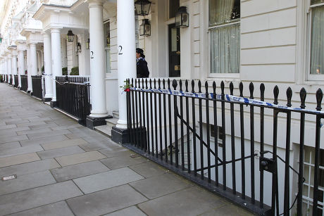 Home of Hans Kristian Rausing and wife Eva Rausing, 62 Cadogan Place, London, Britain - 11 Jul 2012