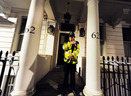 Home of Hans Kristian Rausing and wife Eva Rausing, 62 Cadogan Place, London, Britain - 10 Jul 2012