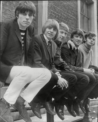 The Yardbirds Pop Group Left To Right Jeff Beck Keith Relf (dead May 1976) Chris Dreja Jim Mccarthy And Paul Samwell Smith