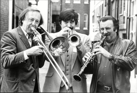 Jazz Trumpeter Kenny Ball (centre) Chris Barber (left) And Acker Bilk (right) Kenny Ball (born Kenneth Daniel Ball 22 May 1930 Ilford Essex England) Is An English Jazz Musician Best Known As The Lead Trumpet Player In Kenny Ball And His Jazzmen.